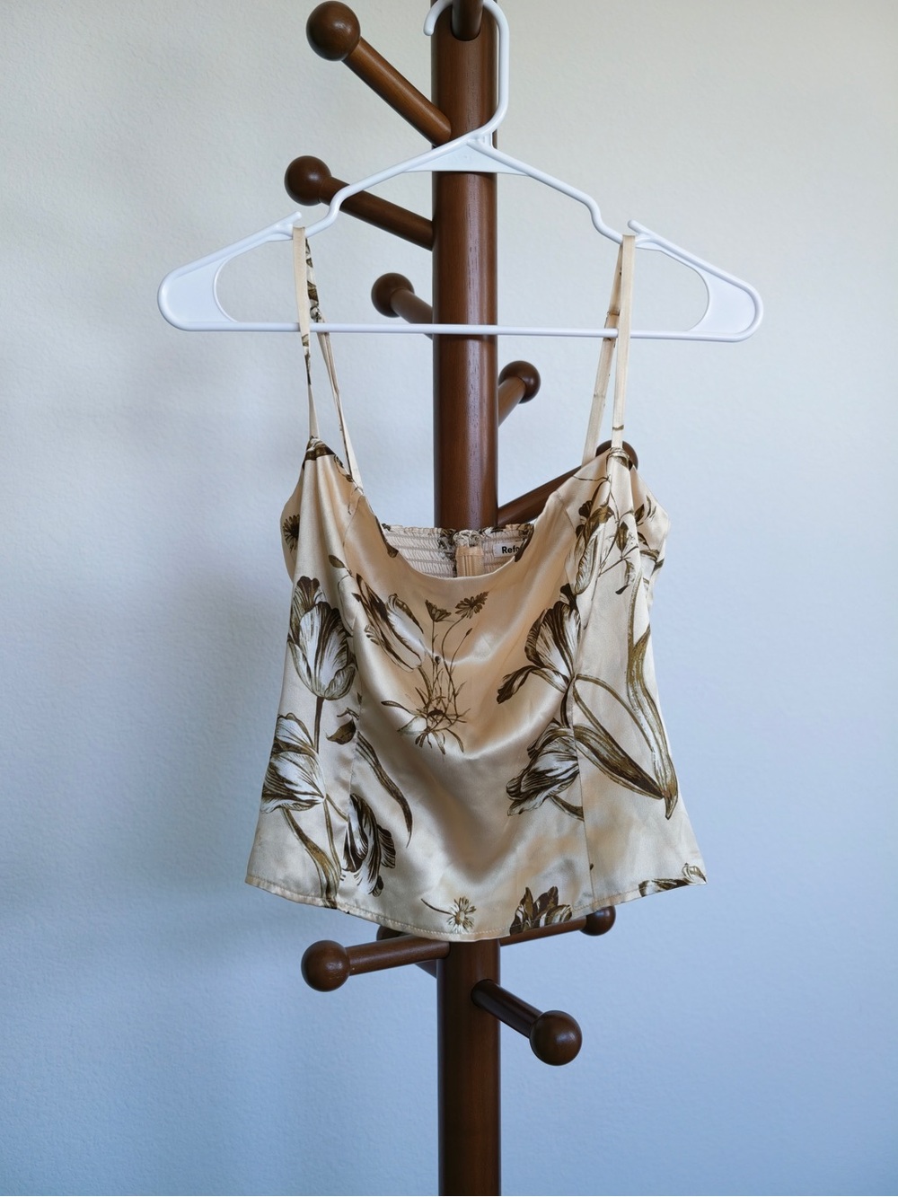 REFORMATION Silk top size 6